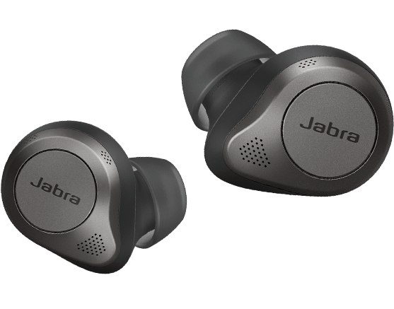Jabra Elite 85t headphones with digital assistants